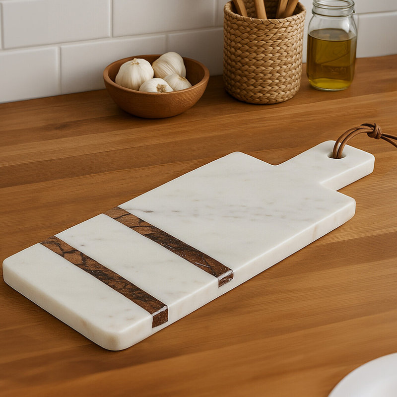 World Menagerie Mazur Marble Platter