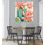 «Desert Blooms IV Abstract Contemporary Cactus Succulent Flower Landscape», reproduction d'art mural-502461654