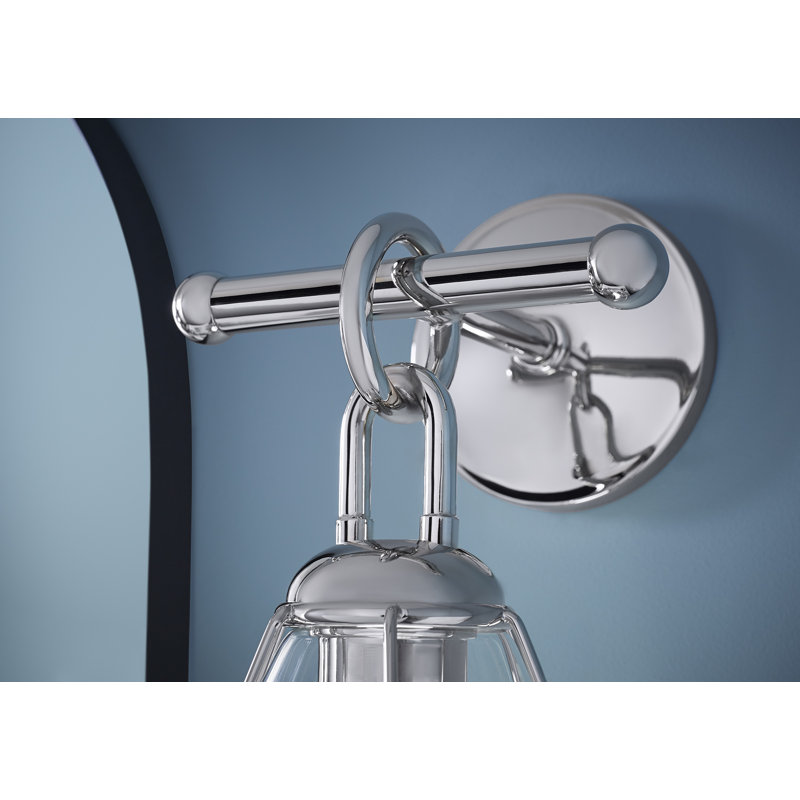 Terret 11-In One-Light Sconce, Polished Nickel