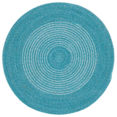 Tapis d'intérieur tressé à la main sans motif