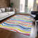 Machine Washable Indoor/Outdoor Chantille ACN1583 Ivory Rug