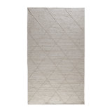Cloverdales Hand Loomed Geometric Indoor Rug