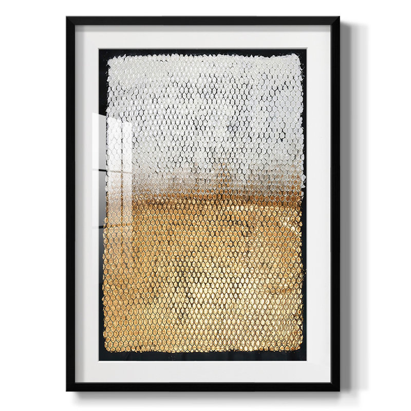Imprimé albâtre I - impression encadrée, H 25,5 po x l 17,5 po, Noir