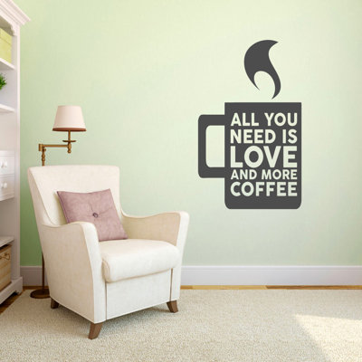 Text & Numbers Non-Wall Damaging Wall Decal