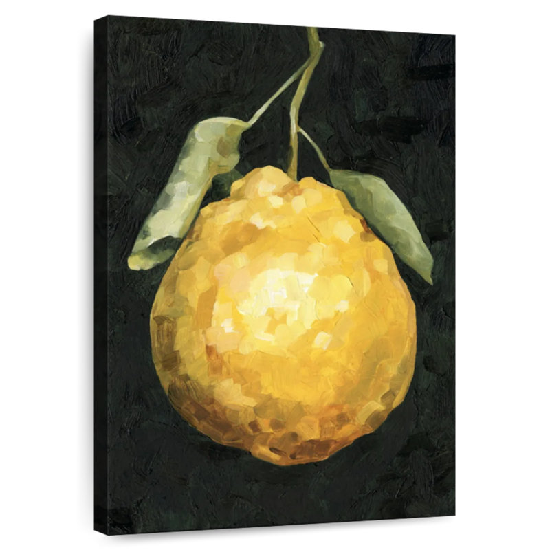 Yarlin Dark Lemon II, 51" H x 34" W