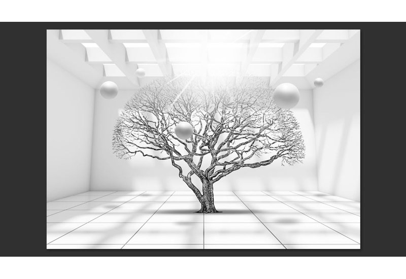 Tree of Future 2.45m x 350cm Wallpaper, 400 cm x 280 cm