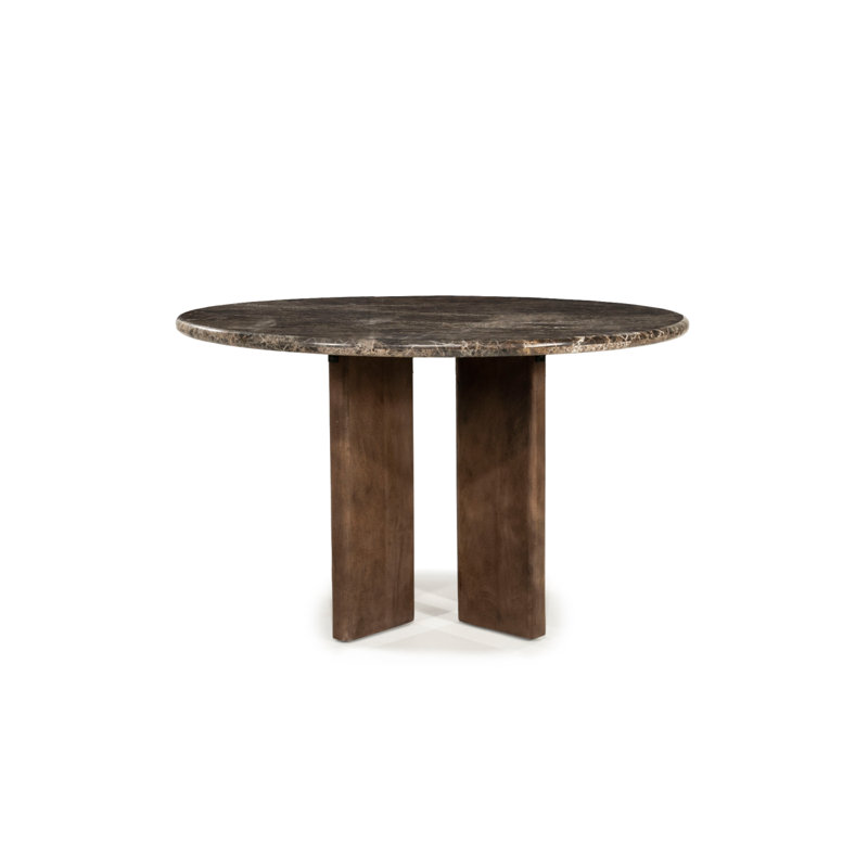 Lando Round Marble Dining Table