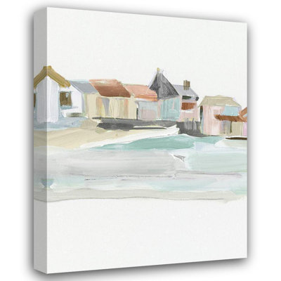 Dovecove Pepe, Susan Gallery Wrapped Canvas Art Titled: Seaside Tranquillity I