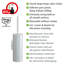 Aspynn Freestanding Toilet Brush and Holder