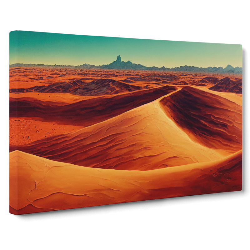 Unforgettable Desert - Wrapped Canvas, 50cm H x 76cm W x 3cm D