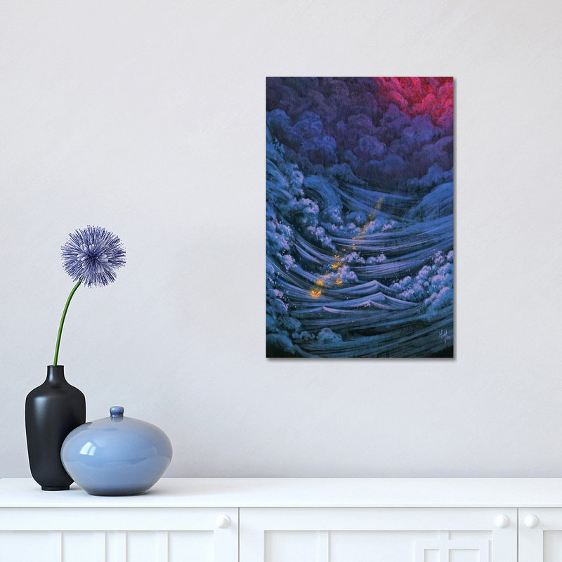 Passage by Martin Hsu - Painting on Canvas, Wrapped Canvas, 30.48 cm H x 45.72 cm W