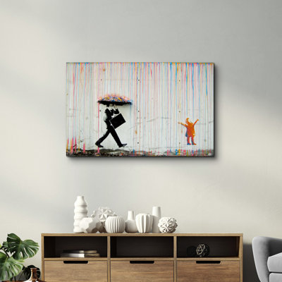 Élégante peinture murale en verre trempé de 13,8 po x 21,7 po | 100% verre trempé, épaisseur: 0,16 pouce | Imprimé UV pour des couleurs éclatantes | Parfait pour la décoration intérieure, le salon et les espaces de bureau