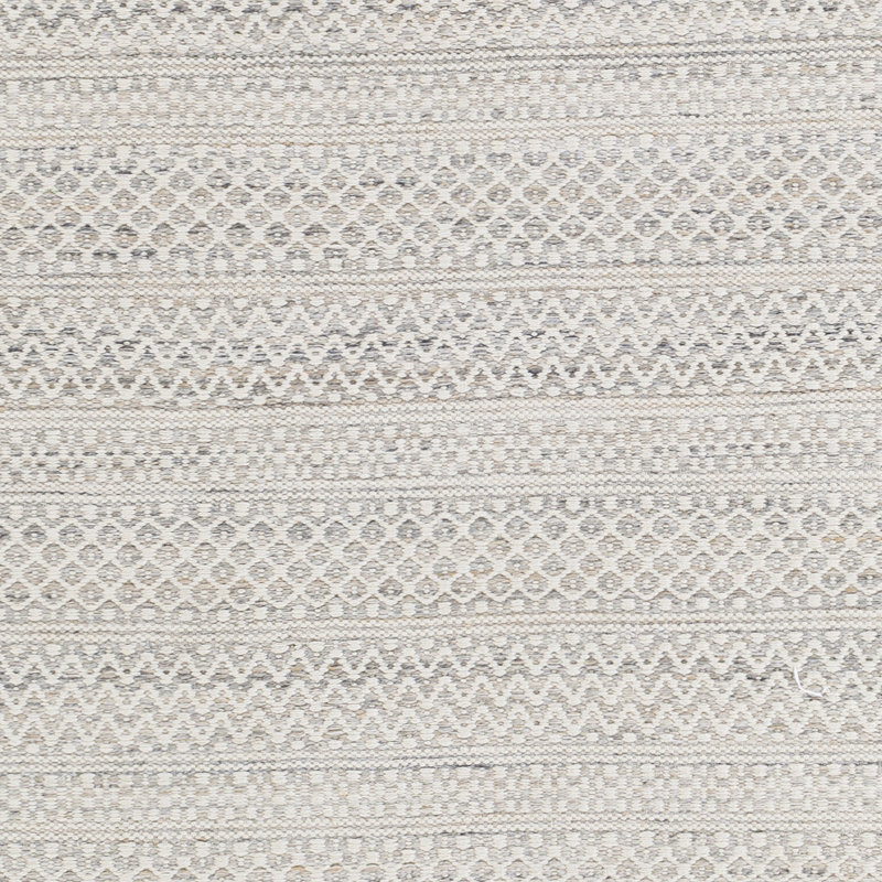 Tapis d'intérieur / extérieur taupe / beige tissé à plat à la main Jonesville, Rectangle 8 pi 10 po x 12 pi