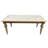 Mango Rectangular Solid Wood Top Dining Table-354714515