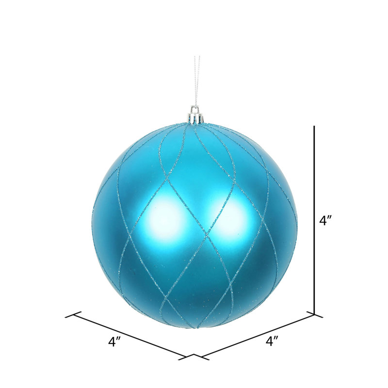Décoration de boule décorative des Fêtes, Turquoise
