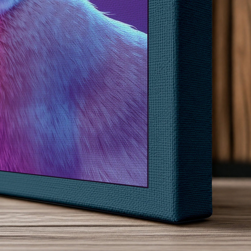 Print, 30x20 - 76.2 x 50.8 cm, Teal Border