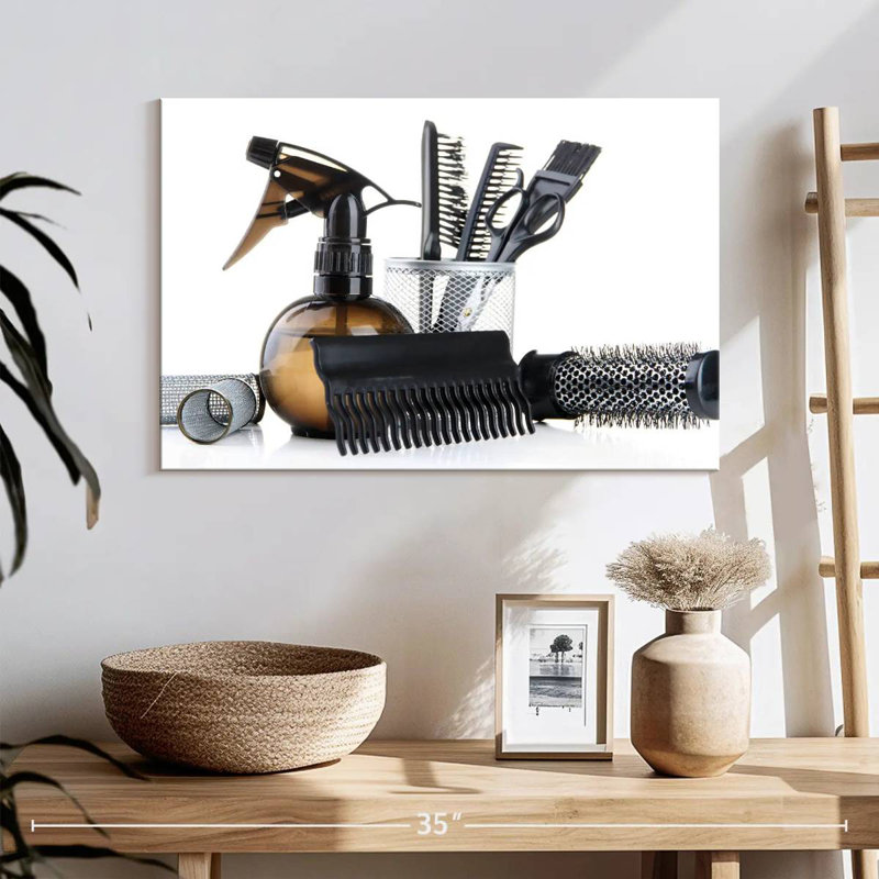 Salon Styling Tools, 16" H x 24" W