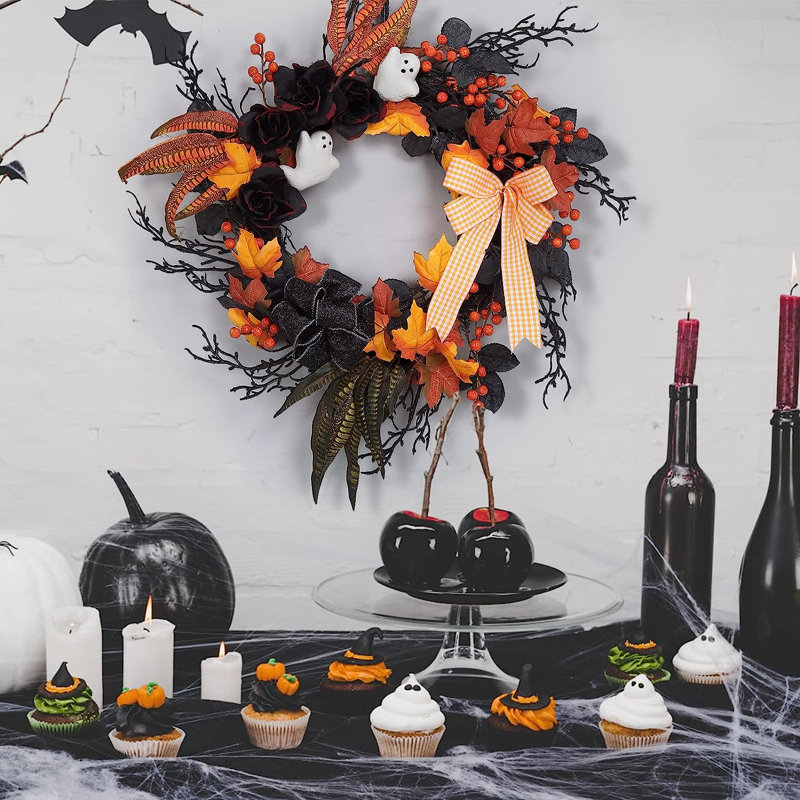 Faux Polyester 16.93'' Wreath