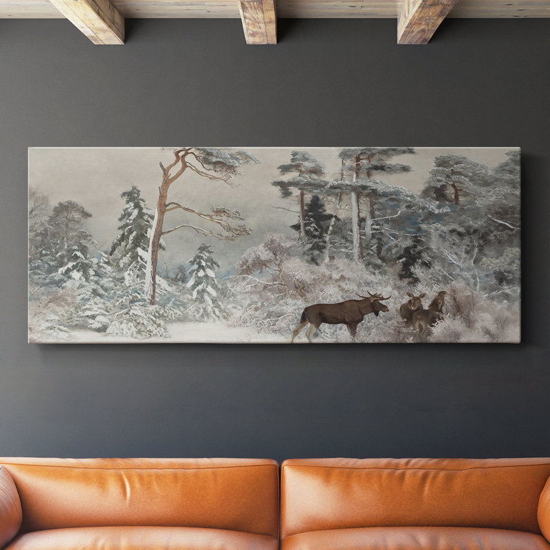 Série paysage - CDII - Toile tendue avec châssis - Prêt à accrocher, H 12 po x l 30 po