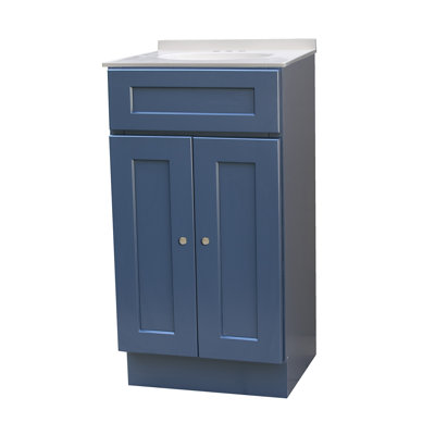 Meuble-lavabo 18 x 16 po avec comptoir