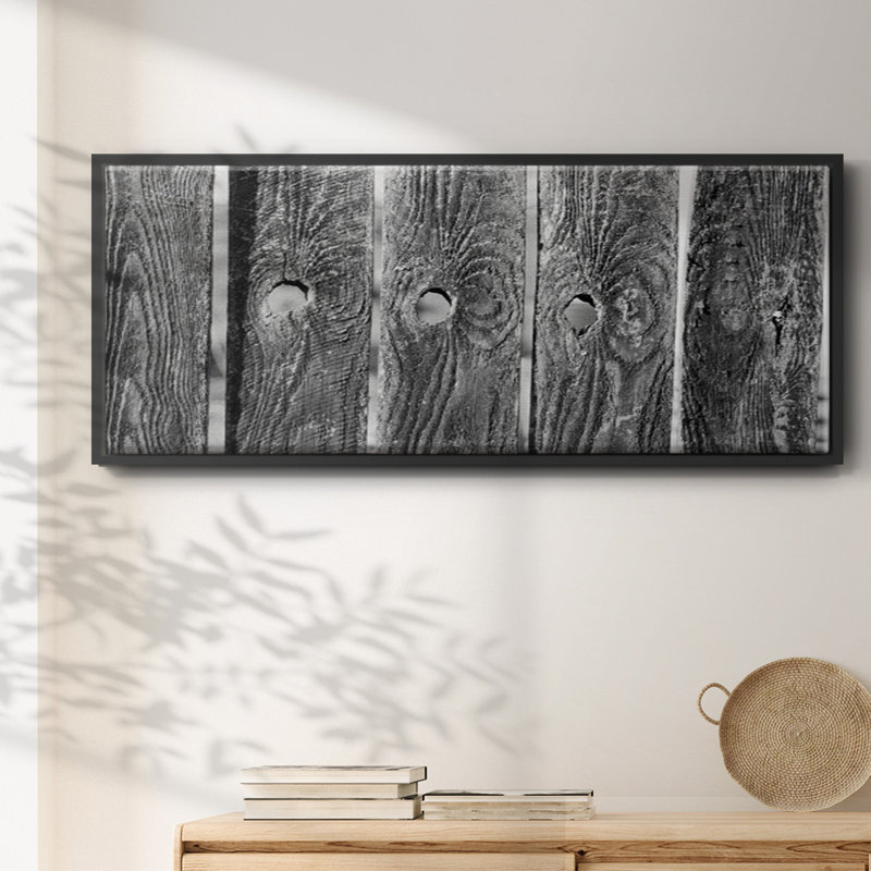 Found Textures II- Framed Canvas