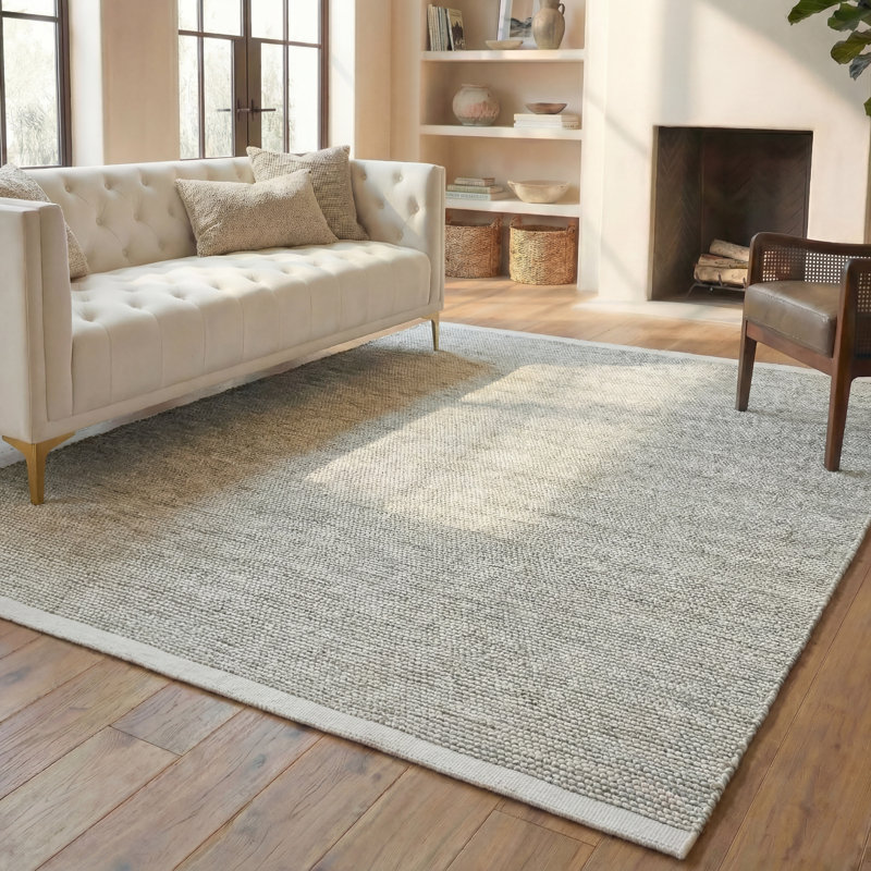 Tapis Natura 776 vert / ivoire, Rectangle 8 pi x 10 pi