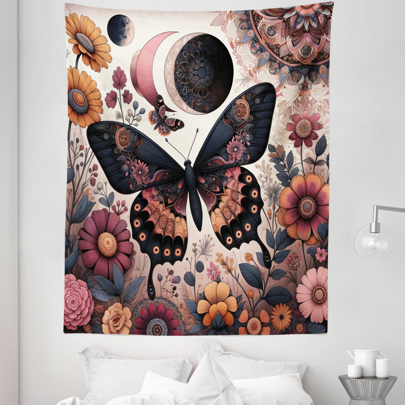 Tapisserie en microfibre, H 88 po x l 68 po