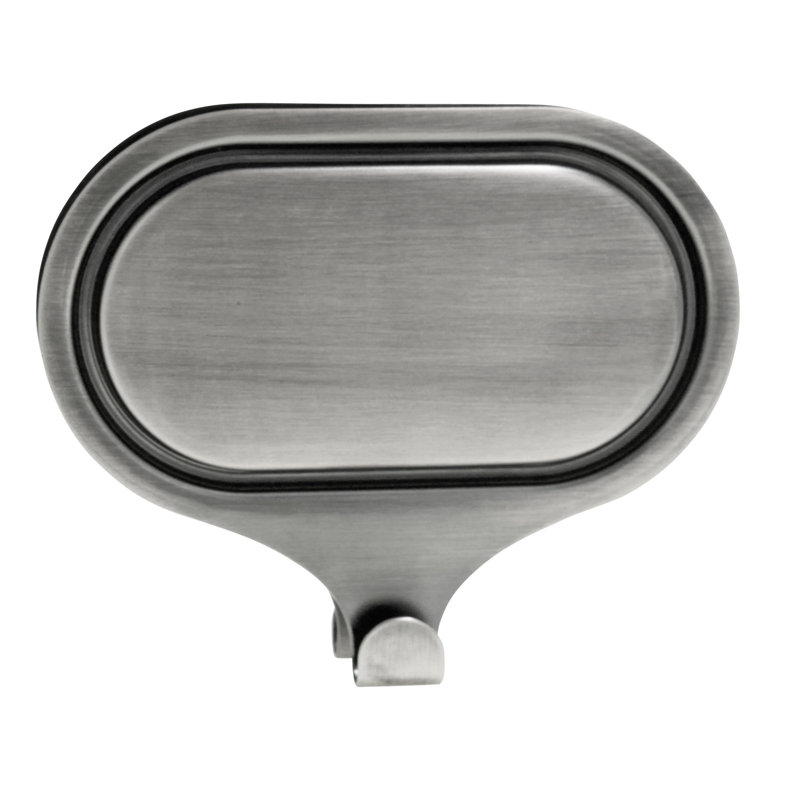 Support à couronne magnétique Lekhraj, Nickel brossé