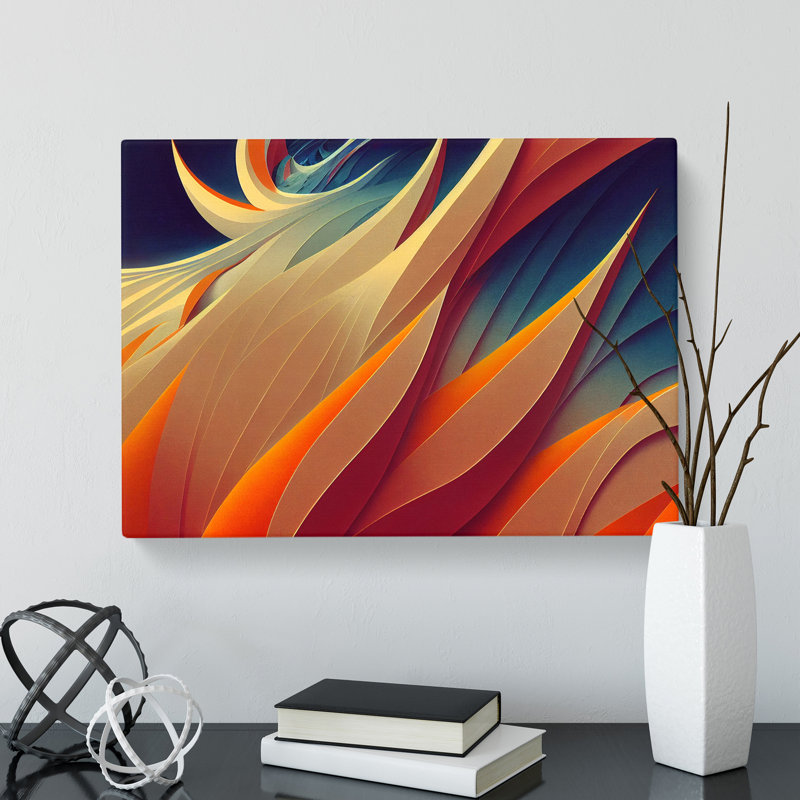 Remarkable Modern Abstract Art - Wrapped Canvas, 35cm H x 50cm W x 3cm D