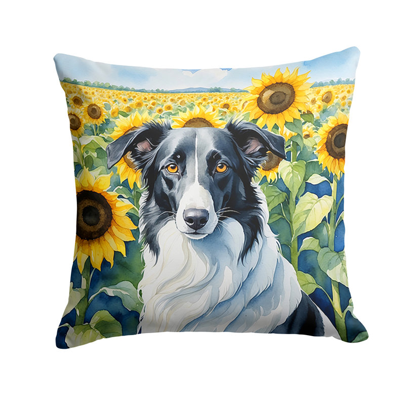 Other/No Pattern Indoor/Outdoor Throw Pillow, 14" H x 14" W