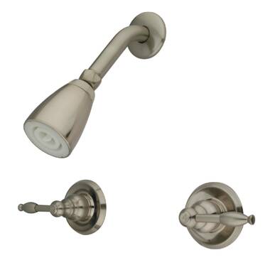 Kingston Brass KBX8146CML Manhattan Two-Handle Tub And Shower