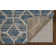 Caide Bohemian & Eclectic Diamond Polyester Area Rug