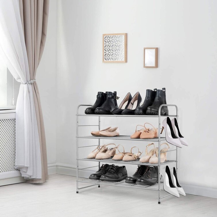 Adjustable Shoe Rack, Entryway Organization