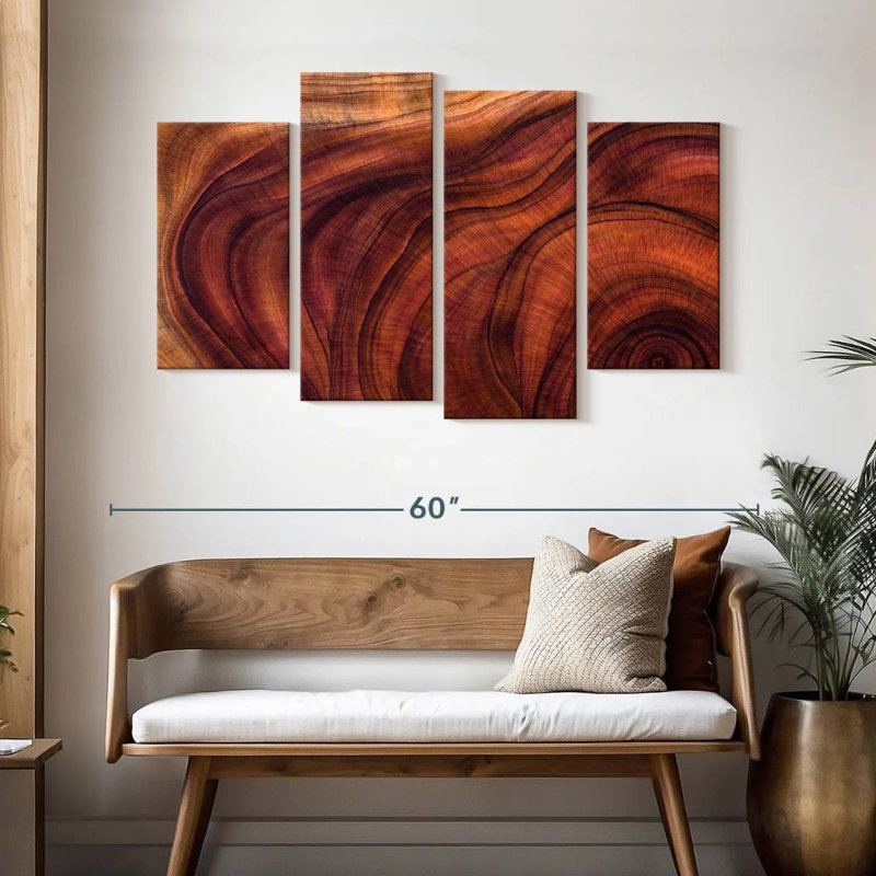 Avery Wood Grain Pattern, 32" H x 52" W