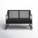 Calvin Two-Seat Rocking Bench With Cushion