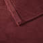 4 draps pour grand lit bordeaux 100% ultra doux douillets lavables à la machine 2 taies d'oreiller brossées des deux côtés