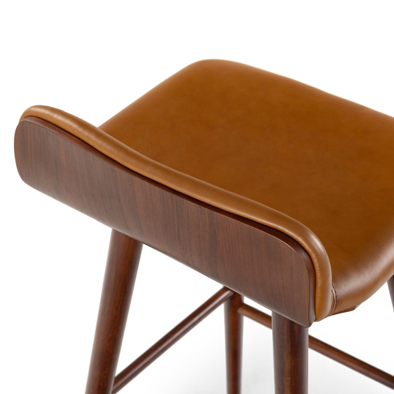 Vanya Barstool, Brown, Bar Stool - 31.1"