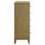 Commode de chambre à coucher à 5 tiroirs Menlo