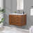 Bexley 36" Wall Mounted Single Bathroom Vanity with Quartz Top