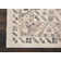 Dreya Oriental Machine Made Power Loom Polypropylene Area Rug in Beige/Gray