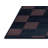 Machine Washable Checkered Gray Area Rug