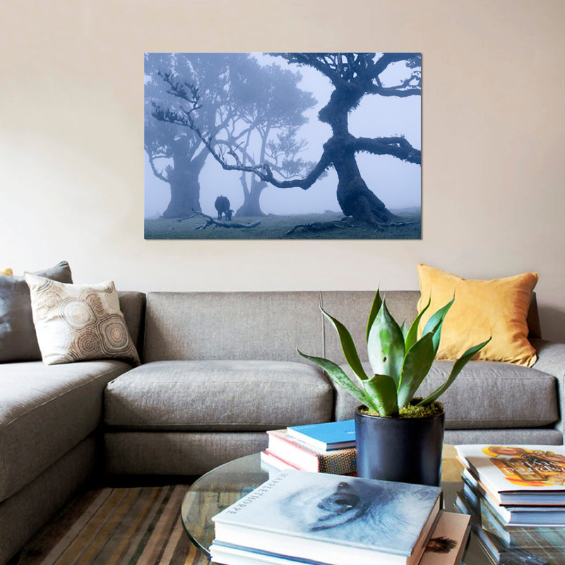 «Ents I» par Stefan Hefele, reproduction de photo sur toile tendue, H 12 po x l 18 po x P 1,5 po, Toile tendue, Pas de tapis