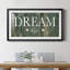 «Dream Big» - reproduction d'art encadrée de qualité supérieure - prête à être accrochée-587759045-587759098