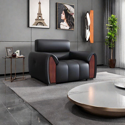 Business Italian modern accent chair
