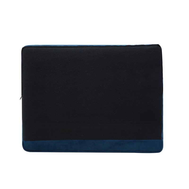 Bloxom 3 Seater Velvet Sofa, Navy Blue
