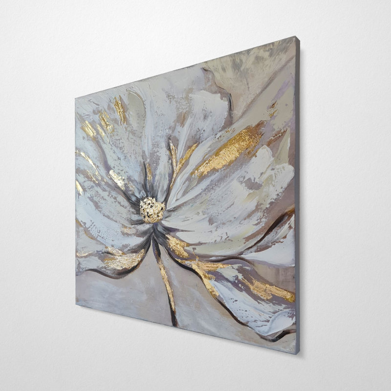 Elena - peinture sur toile tendue, L 20 po x H 20 po