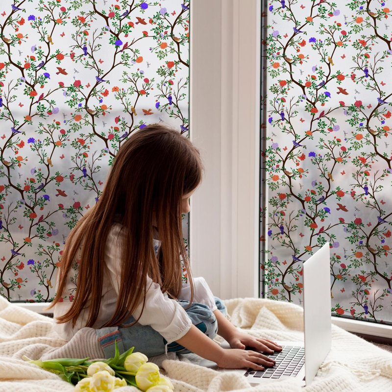 Plants & Flowers Window Decal