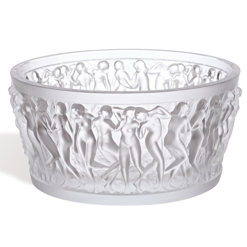 Bacchantes Crystal Decorative Bowl