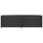 Storage Chest Black Poly Rattan Powder-Coated Steel Large Outdoor Patio Storage Chest-254195141