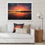 «Bold Sunset Panorama over Delia Lake» - photographie sur toile-67383021-67383030